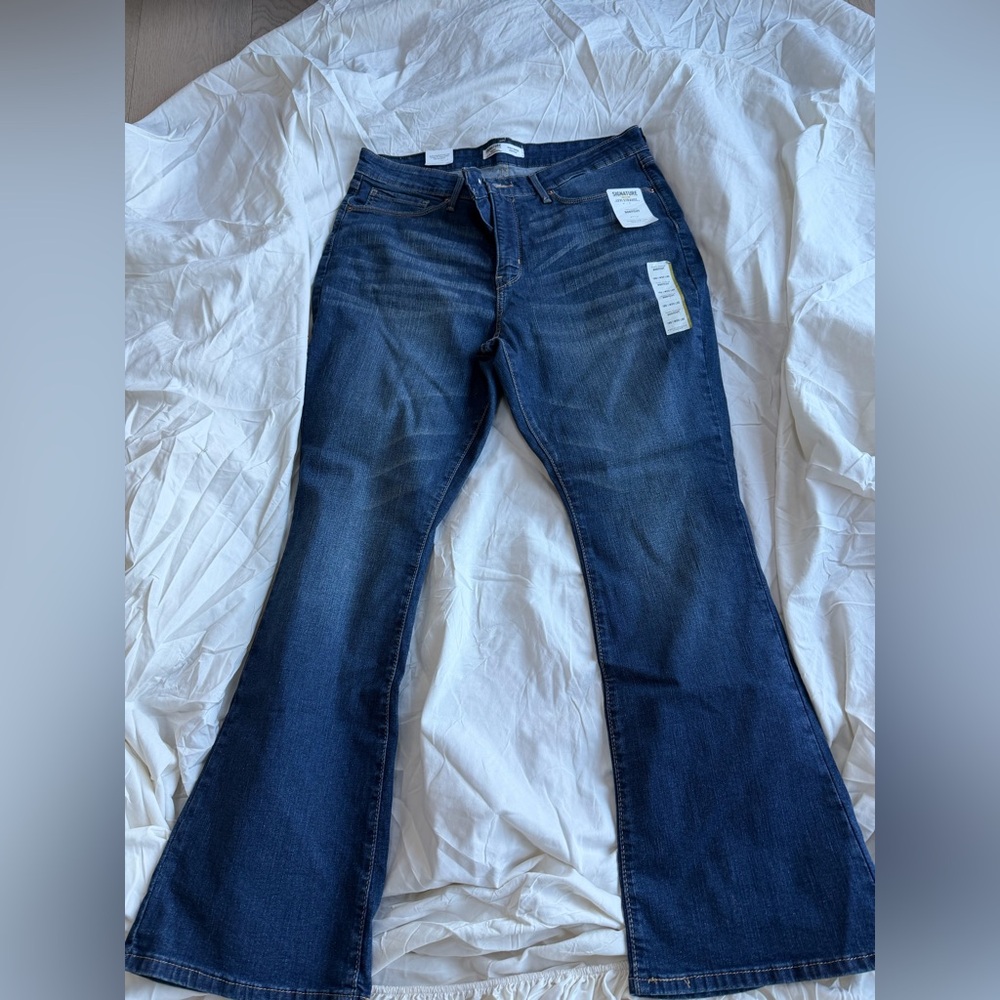 Levi's Dark Blue Bootcut Flare Jeans